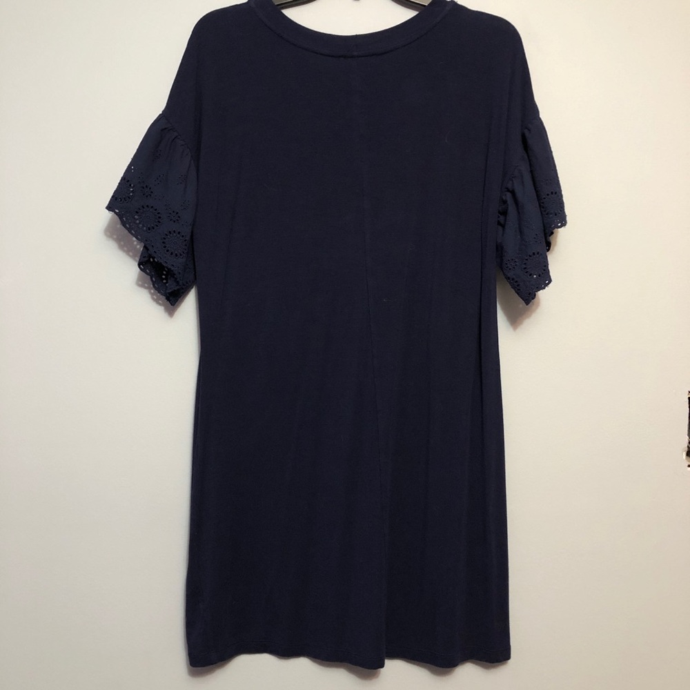 Navy t shirt dress